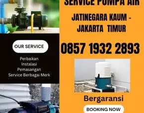 Tukang Service Pompa Air Daerah Jatinegara Kaum Jakarta Timur 0857 1932 2893