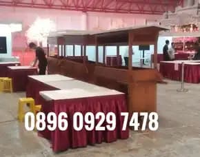 Sewa Gerobak Kayu Event Jakarta