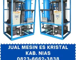 Jual Mesin Es Kristal Nias 0823,6662,3838
