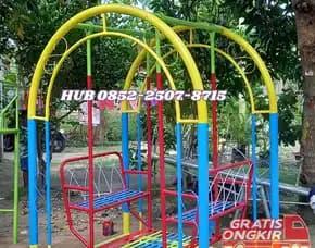 Inspirasi Ayunan Besi Pakai Atap Cocok Untuk Taman Rumah Kekinian Kec Mojoanyar Mojokerto