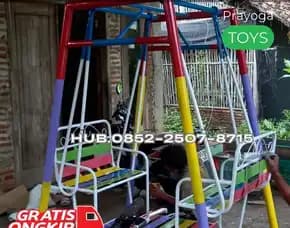 Inspirasi Ayunan Besi Bulat Dan Mainan Outdoor Untuk Tk Kec Jambon Ponorogo