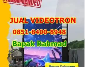 Wea (08x51 84oo 89x48) Jual Videotron Indoor Di Gorontalo