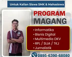 Wa 0895-6390-68080, Rekomendasi Internship Mahasiswa Informatika Unisma Malang