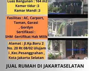 Untung Besar Harga Jual Rumah Dekat Dengan Taman Alfa Indah Dekat Dengan Mall Dan Pasar Jakarta Barat