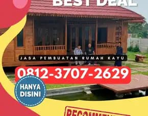 0812,3707,2629 Jasa Pembuatan Rumah Kayu Di Jembrana