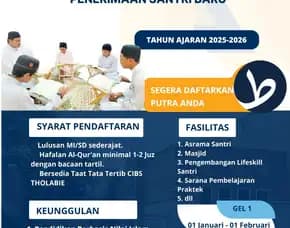 Program Unggulan!, Call 0851-8300-3060, Pesantren Tahfidz Bersanad Tholabie Cibs Malang