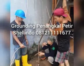 Pengerjaan 1 Hari : Tehni Jasa Pasang Penangkal Petir Di Caringin Bogor