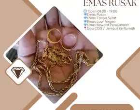 Terima Jual Beli Emas Rusak Karangreja Purbalingga