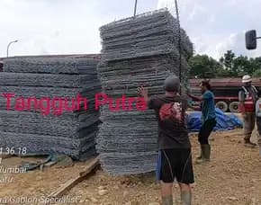 Murah !!! Jual Bronjong Kawat Maccaferri Di Pasir Penyu, Riau