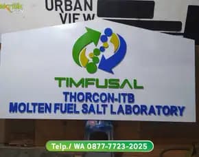Plang Huruf Timbul Pergudangan