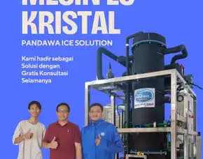 Harga Mesin Es Kristal Tube, Kab. Boalemo, Gorontalo