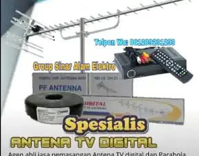 Jasa Antena Tv Digital & Agen Ahli Pasang Penangkal Petir Bintaro