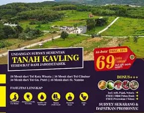 Jual Tanah Cikahuripan Klapanunggal