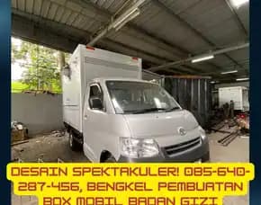 Desain Spektakuler, Bengkel Pembuatan Box Mobil Badan Gizi Nasional Semarang Kendal
