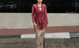 Inovatif, 0816-4864-457, Kebaya Modern, Kebaya Tile, Untuk Lamaran, Jambi, Neng Lina Kebaya