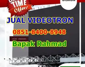 Wa 0851-84oo-8948, Jual Videotron Wedding Di Banjarbaru