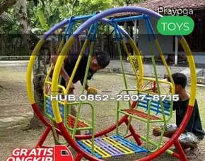 Desain Ayunan Besi Minimalis Dan Mangkok Putar Kec Larangan Pamekasan