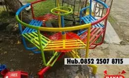 Hub 0852-2507-8715 Termurah !! Ayunan Besi Taman Dan Jembatan Goyang Kec Borobudur Magelang Bayar Cod Free Ongkir