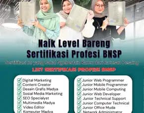 Terpercaya Sertifikasi Bnsp Customer Service Lebak