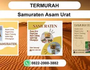Termurah, 0822-2000-3882 Distributor Samurat En Asam Urat Makale