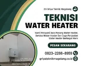 Instalasi Water Heater Muntilan
