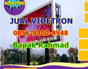 Wea (08x51 84oo 89x48) Jual Videotron Vertikal Di Metro