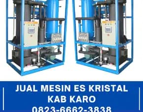Supplier Mesin Es Kristal Karo 0823,6662,3838 Harga Terbaik, Siap Kirim & Pasang