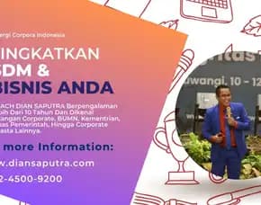 Trainer Sales Cimahi, Terpercaya & Solutif, Dian Saputra