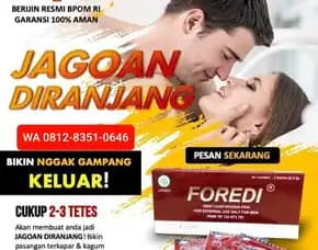 Cod Obat-Kuat Galur Tanah Tinggi Kampung Rawa Johar Baru Cempaka Putih Timur Barat Rawasari Terdekat