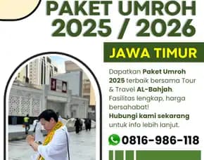Paket Umroh Reguler 2025 Sumberpuncung Malang Al Bahjah