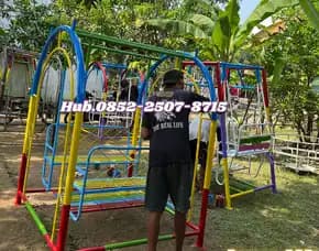 O8s2-2so7-87is Model Ayunan Besi Anak Pas Untuk Taman Rumah Depan Selomerto Wonosobo