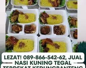 Lezat, Sedia Nasi Kuning Tegal Terdekat Kedungbanteng Balamoa Pangkah Slawi Kabupaten Kemantran