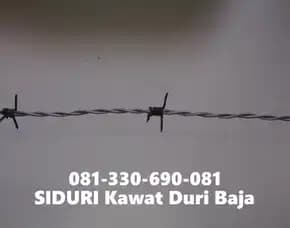 Info Ke 081-330-690-081 Siduri Kawat Duri Razor Krembung Sidoarjo Material Tahan Lama! (#3)
