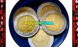 1 Pcs Uang Koin Kuno Bimetal 10 Baht Thailand Wat Arun Tahun 1988 Good Quality