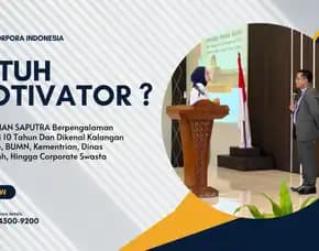 Pembicara Motivator Lebak, Terpercaya & Solutif, Dian Saputra