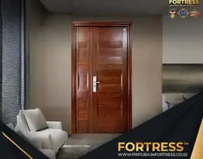 (Fortress) Pintu Besi Baja 1 Daun Di Palu