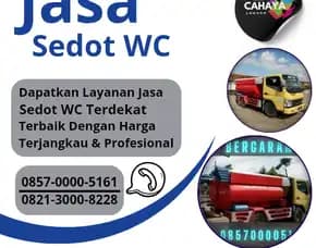 Sedot Wc Purwokerto | Sedot Wc Banyumas | Terdekat | Termurah | Terpercaya