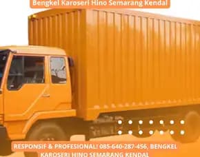 Responsif & Profesional, Bengkel Karoseri Hino Semarang Kendal