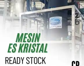 Mesin Buat Es Kristal, Mesin Es Batu Kristal 100 Kg, Minahasa Tenggara Sulut