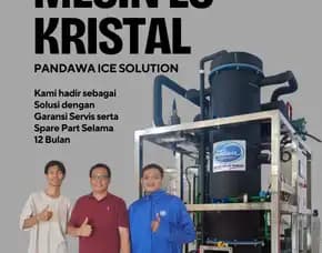 Harga Mesin Es Kristal Tube, Kab. Pohuwato, Gorontalo