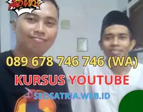 Kursus Youtuber Surabaya Terbukti Menghasilkan ! 089678746746 Terbatas