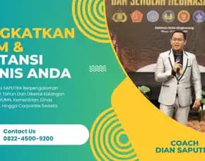 Trainer Sales Gianyar, Terpercaya & Solutif, Dian Saputra