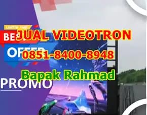 Wea (08x51 84oo 89x48) Jual Videotron Indoor Di Barito Selatan