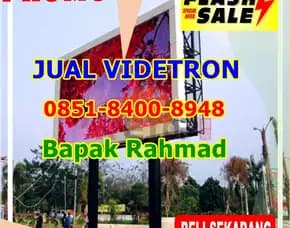 Wea (08x51 84oo 89x48) Tender Videotron Transparan Di Bulukumba