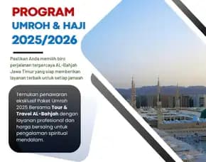 Paket Umroh Eksklusif 2025 Dau Malang Layanan Istimewa Al Bahjah