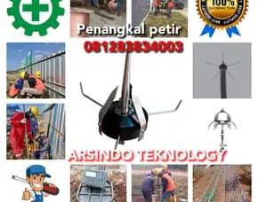 Toko Jasa Penyedia Pasang Penangkal Petir Garut ^ Kota....