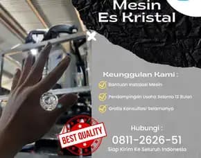 Mesin Es Kristal Murah Ntt Sabu Raijua, Ntt