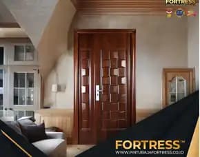 (Fortress) Pintu Minimalis Baja Ringan Tahan Karat Di Palu