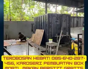 Terobosan Hebat, Karoseri Pembuatan Box Mobil Makan Bergizi Gratis Semarang Kendal