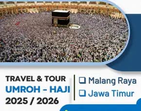 Travel Umroh Syawal 2025 Wajak Malang, Ibadah Penuh Kenyamanan Dengan Al Bahjah